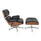 MFURN Eames Inspired Mid Century Lounge Chair & Foot Stool