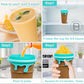 Slushie Maker Cup, Quick Frozen Magic Cup 500ml Slushy Cup Silicone Smoothies Squeeze Cup with Lid for Milk Shake, Fruit Juice, Cola