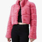 Ladies Faux Fur Cropped Jacket-Various Colours