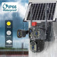 MTech 12MP Solar CCTV Camera | Wireless Outdoor Security with Color Night Vision