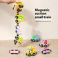 MTech Kids Magnetic Wooden Toy Train Set