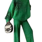 Ladies Floral Embroidery Knitted Loungewear 2pc - Various Colours