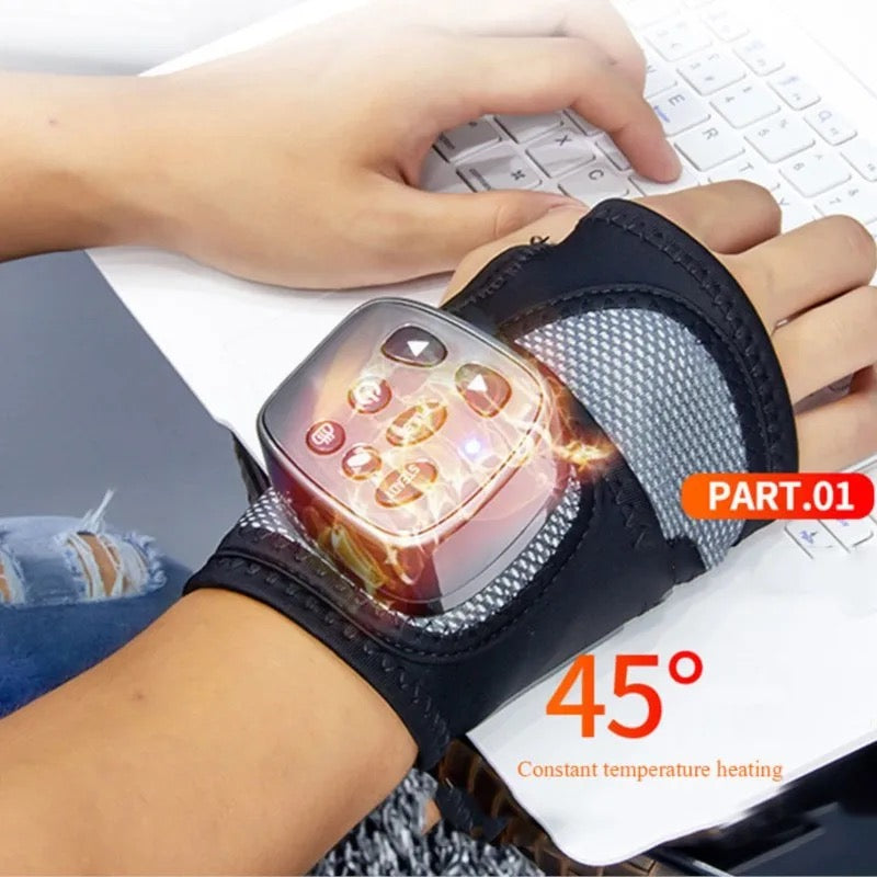 Thermal massage wrist massage instrument to relieve hand fatigue care vibration health care wrist band mas