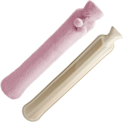 MHome Long Plush Hot Water Bottle-Various Colours