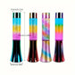 Vibrant Colorful Sequin Lava Lamp - Dazzling LED Light Show, Hypnotic Lava Flash