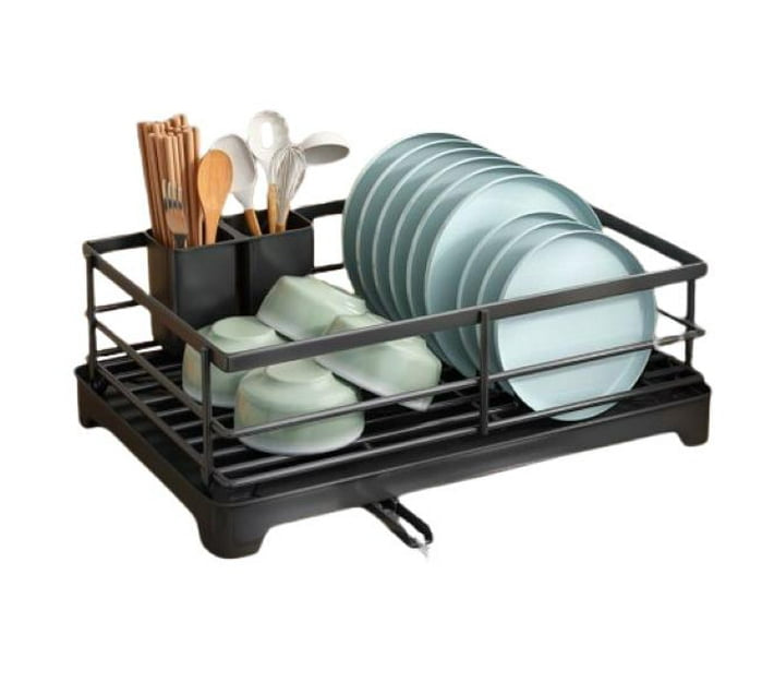 Dish Drying Rack For Kitchen Counter,With Drainboard