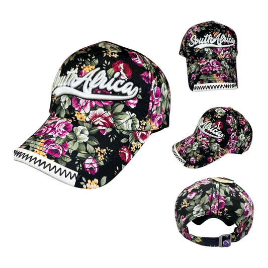 South African Themed Baseball Caps-Various Colours