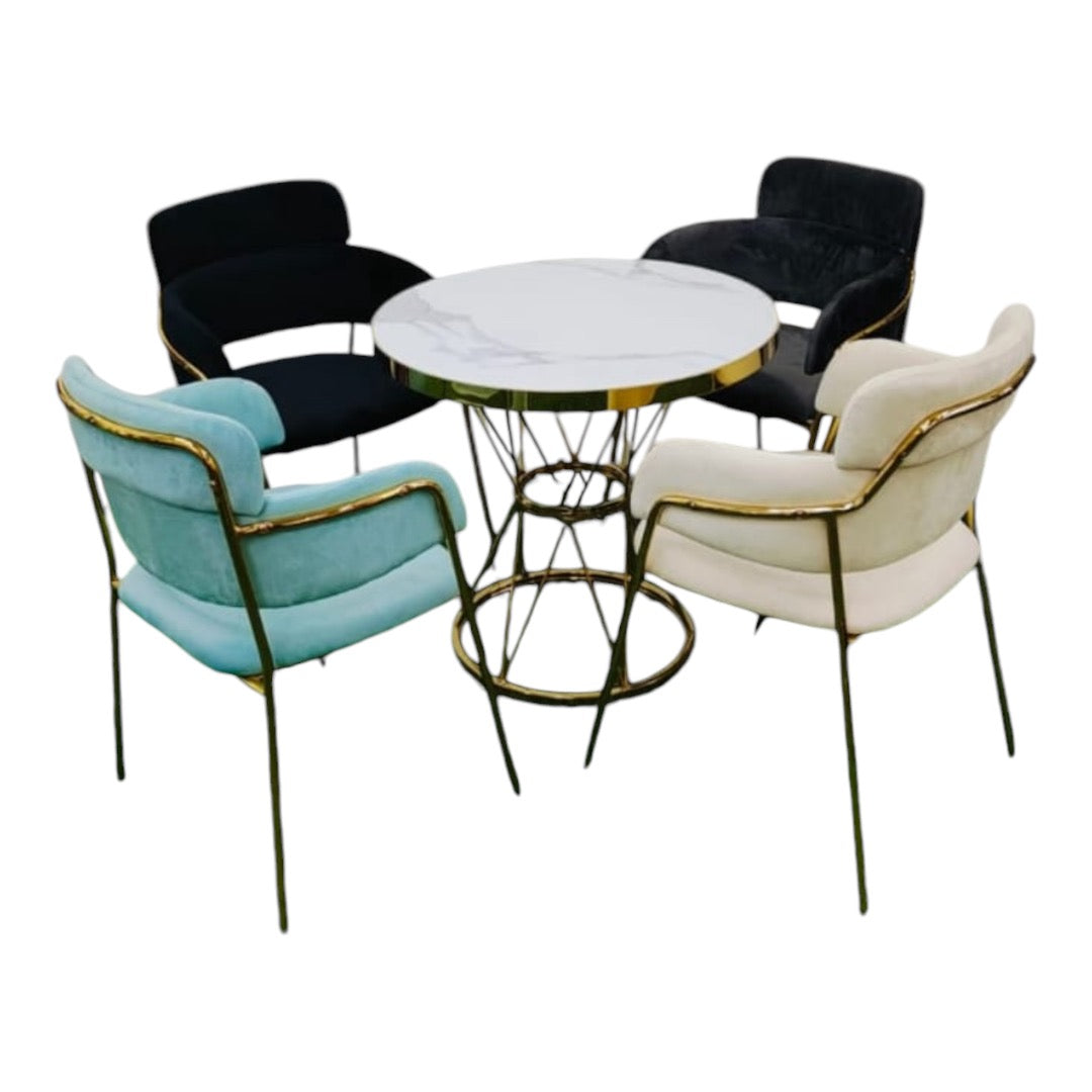 Trendy Table & Chair Set-5pc