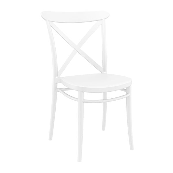 MFurn Cross Back Dining Chairs-Various Colours