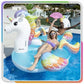 GIANT Pegasus Inflatable Mattress 224×159 cm – Pool & Beach Float with Handles