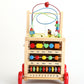 5 in 1 Wooden Educational Baby Walker