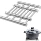 Durable Thick Convenient Pot Trivet for Kitchen Dining Tableware Accessories Heat Resistant Trivet Stainless Steel Adjustable Cooking Pot Accessories for Home & Kitchen