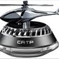 MTech Solar-Powered Perfume Rotating Helicopter Car Air Freshener, Liquid Scent Diffuser for Car Interior Dashboard Decor, Car Dashboard Accessories-Various Colours