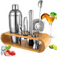 Megaware Stainless Steel Cocktail Shaker Kit 12 Piece Set