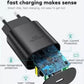 MTech  25 Watt Charger USB Type C Travel Adapter