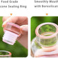 MHome Leakproof Transparent Glass Bottles 1L - Various Colours