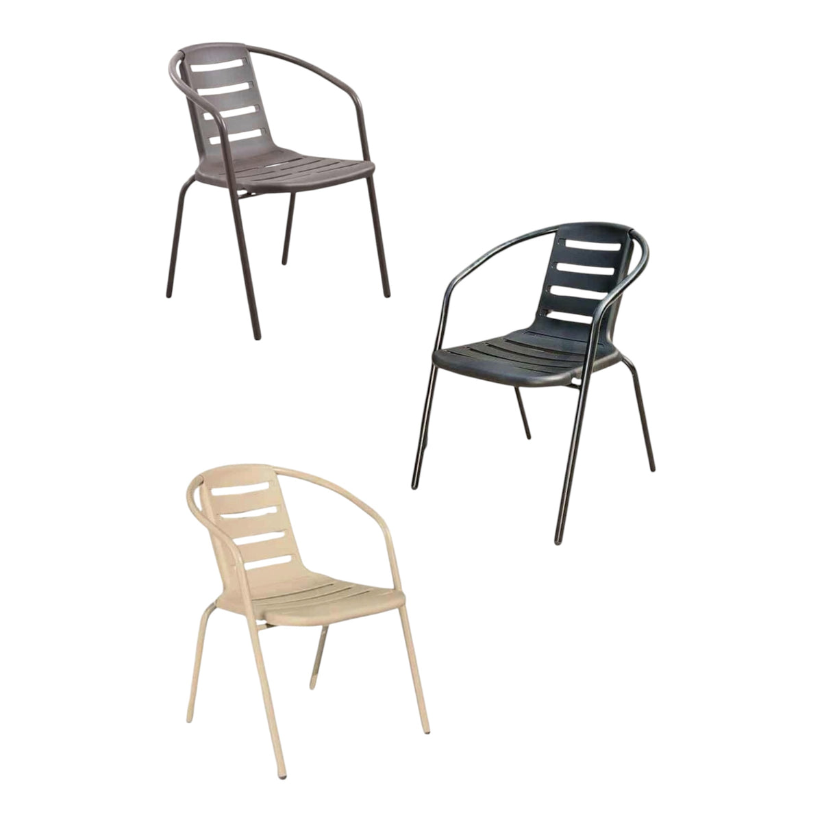 MFURN Outdoor Patio Chair Set 2pc -Various Colours & Options