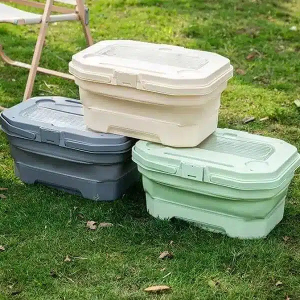 MHome Multifunctional Outdoor Foldable Picnic Basket -Various Colours