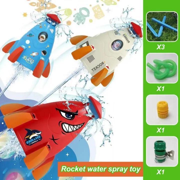 Sky Jet Rocket Sprinkler To Cool Off The Summer Heat!