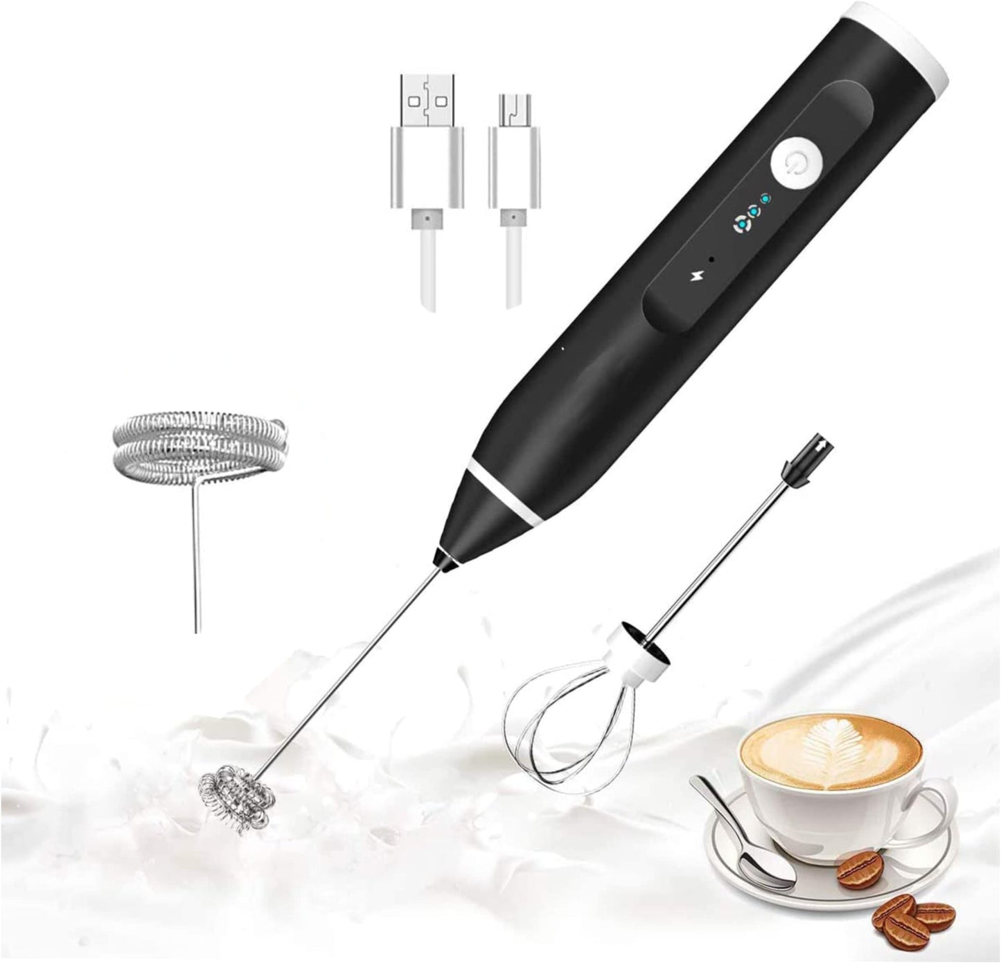 MHome Rechargeable Milk Frother USB