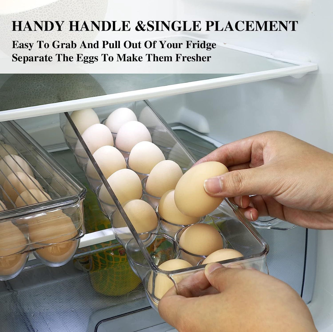 Egg Storage Organiser/Tray 12 Slots