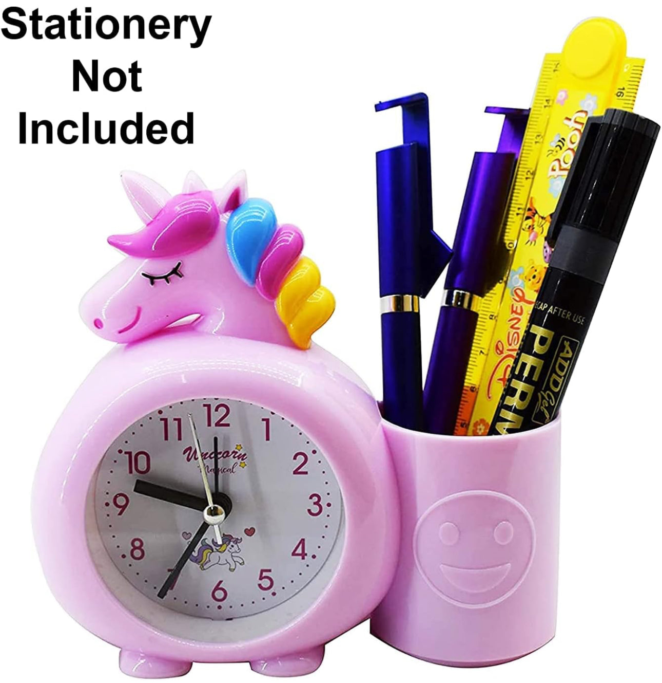Kids Unicorn Theme Vintage Alarm Clock-Various Colours