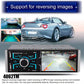 Car Stereo With Bluetooth With 4.1 Inch Touch Screen 7-color Button Light MP5 MP4 Card Host Player Support Rear Camera 4062