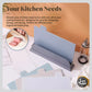 Family 4pcs Kitchen Cutting Board Set with Drying Stand