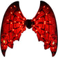 Fairy Wings with LED Lights for Kids Girls,Demon Wing Angel Wing Halloween Costume Birthday Party Favors