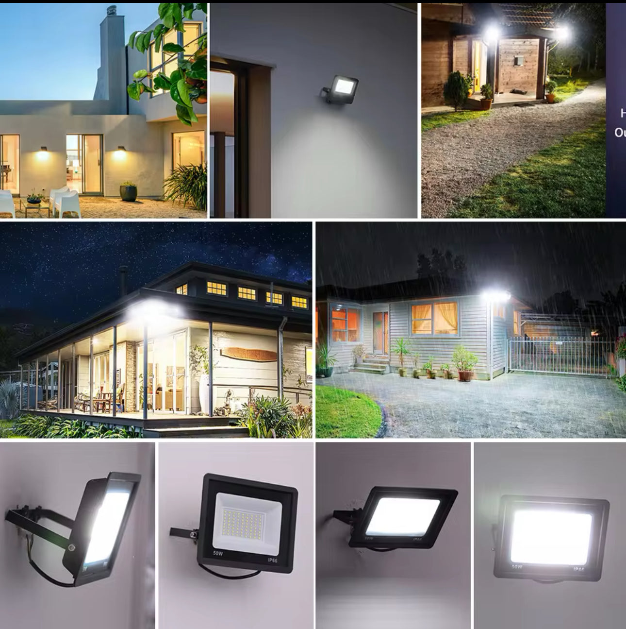 Fine Waterproof IP65 LED Flood Light Various Wattage