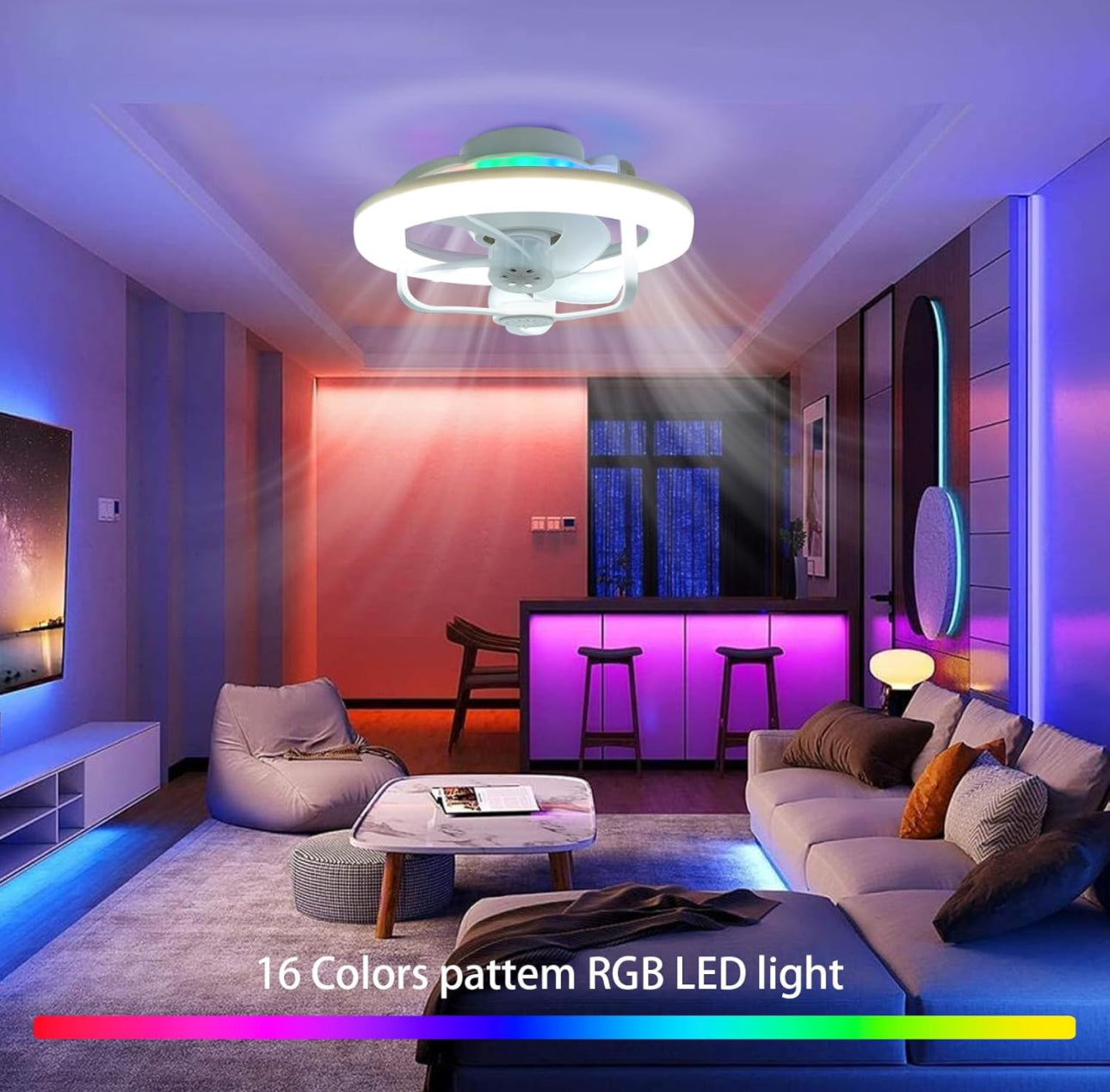 Modern Fan /Ceiling Fan Light With LED/Aromatherapy