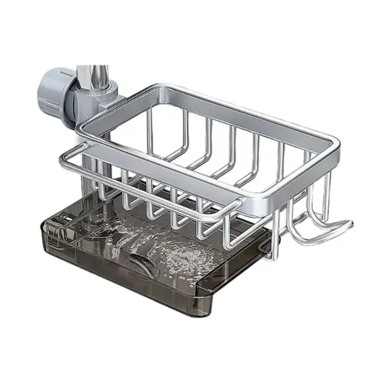 Kitchen Sink Faucet Organiser Rack – Multi-Purpose Dish Drying & Storage Rack