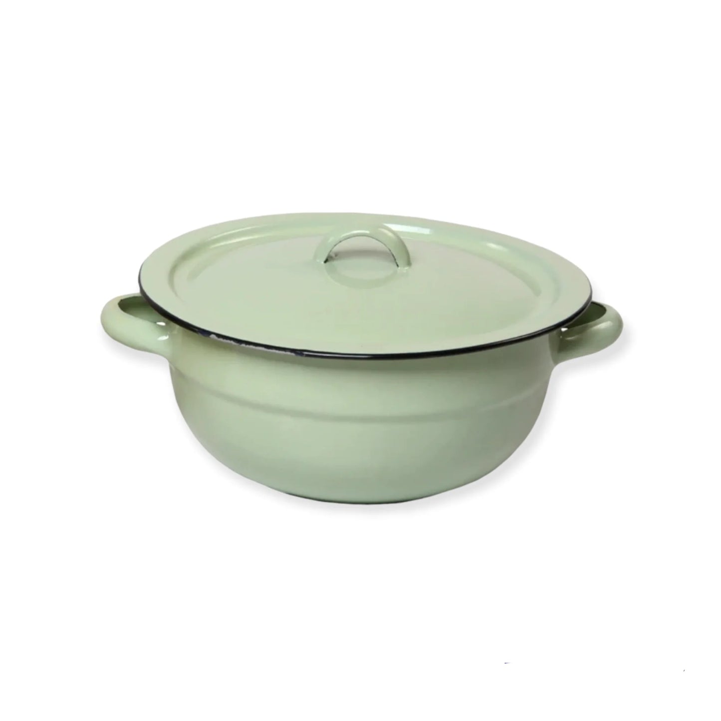 Enamel Cooking/Food Dish With Lid - Various Options Available