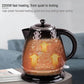SOKANY SK-1032 Kettle, 2200 W, 1.7 L Teapot, Removable Limescale Filter, Automatic Shut-off, Water Level Indicator, 360°C Base, Black