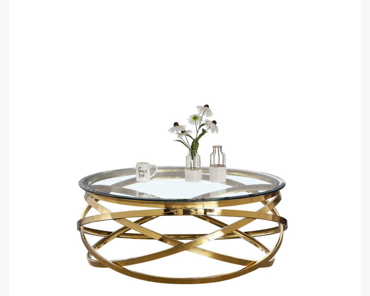 Luxury Modern Nesting Table Set