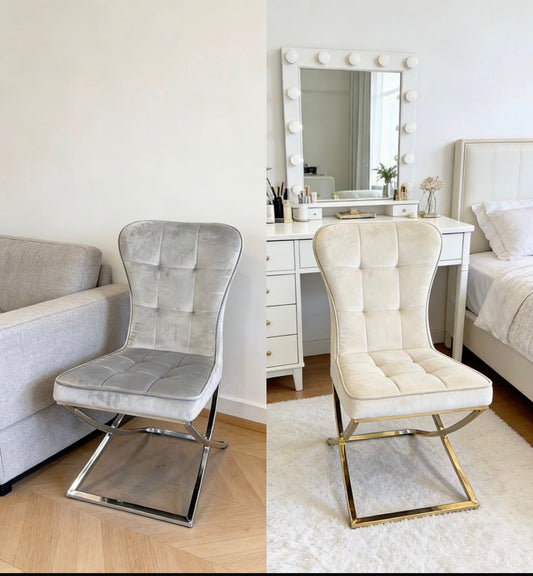 MFurn Luxury Tufted Chair- Various Colours