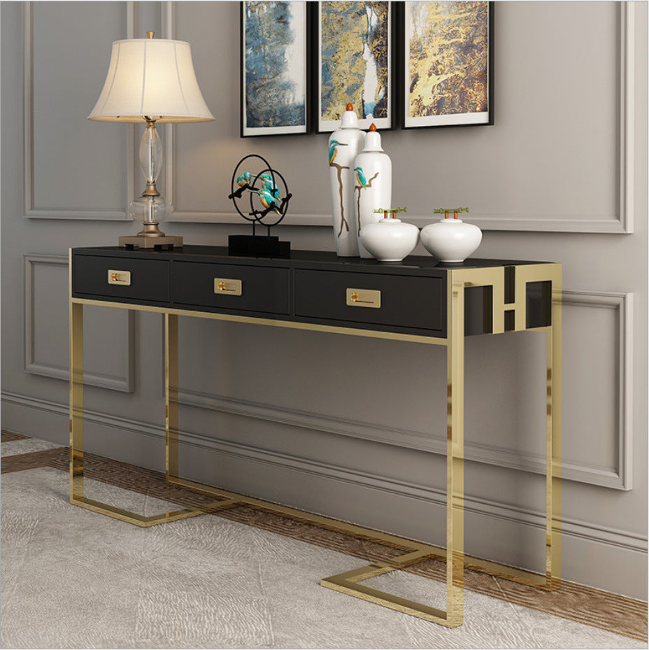 MFurn Gloria Opulent Modern Drawer Console Table-Various Options