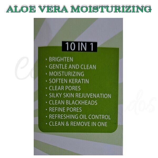 HudaBeauty Hydrating Foaming Facial Cleanser with 99% Aloe Vera