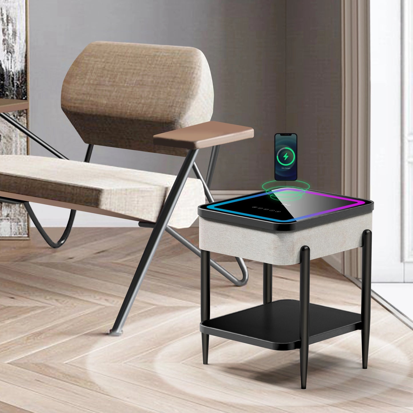 MFURN Smart Home Speaker Charging Sound Table-Various Options