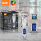 RAF Professional Electric Hair Clipper | High Power Machine | length Adjustment | Stainless Steel Blade Rechargeable