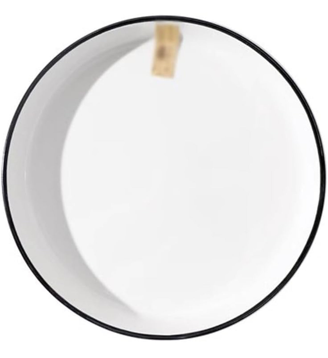Dinner Plates Plates Household Ceramic Vertical Pattern Chinese Dinner Plate Set Creative Personalized Deep Soup Plate Microwaveable Salad Plates 6pc Set