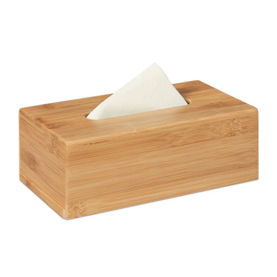 MHome Bamboo Tissue Box