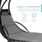 Hanging Chaise Lounge/Outdoor Chair Various Colours