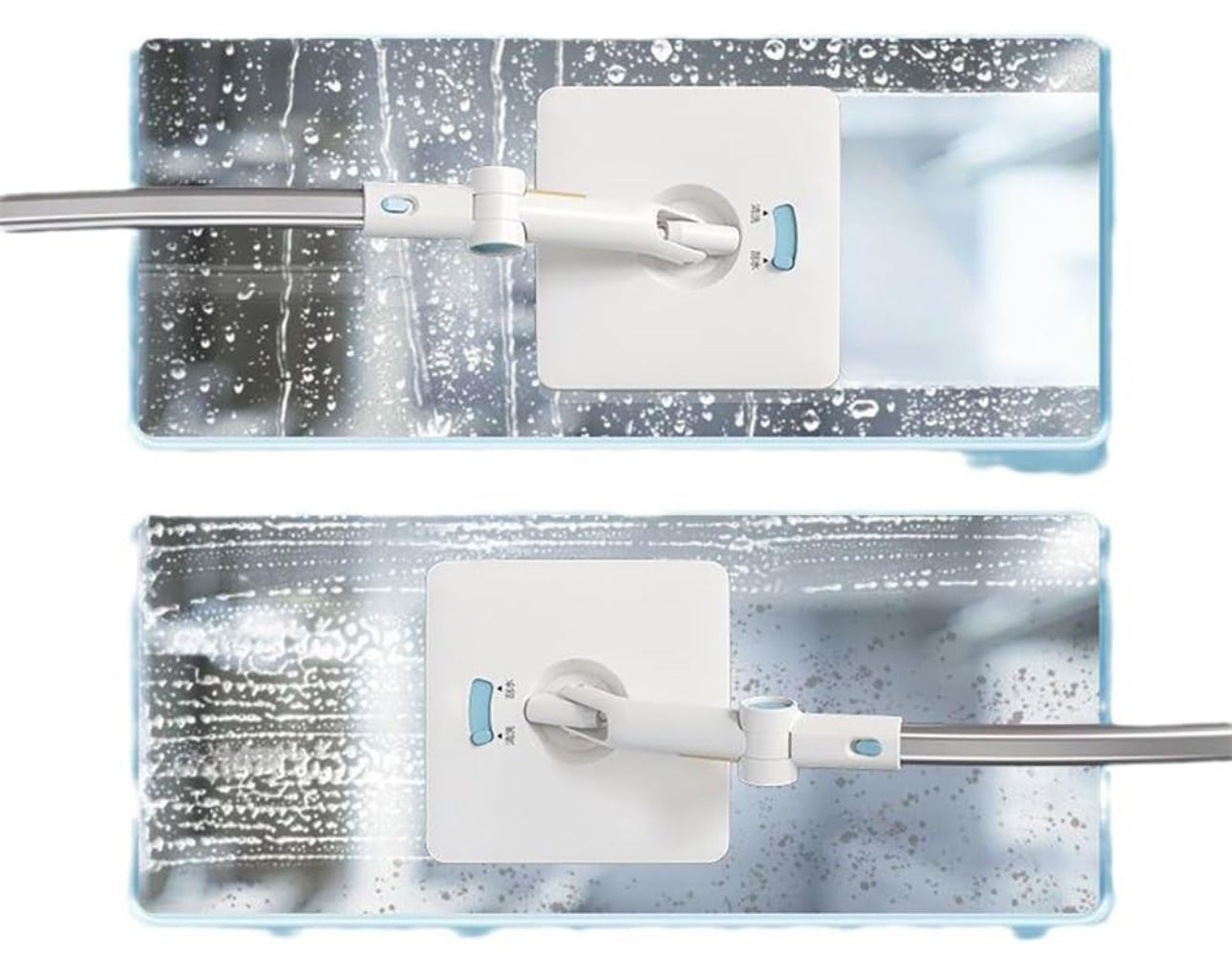 BELLHOWELL WindowCleaning Tool for Safely and Easily Cleaning Exterior Glass on Apartments and Tall Buildings,Double Sided Outside Window Cleaner Tool
