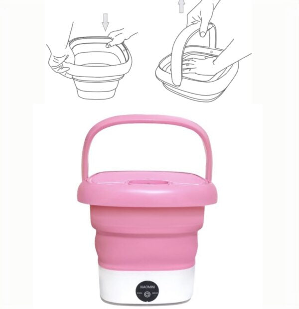 MHome Folding Washing Machine – Portable & Compact