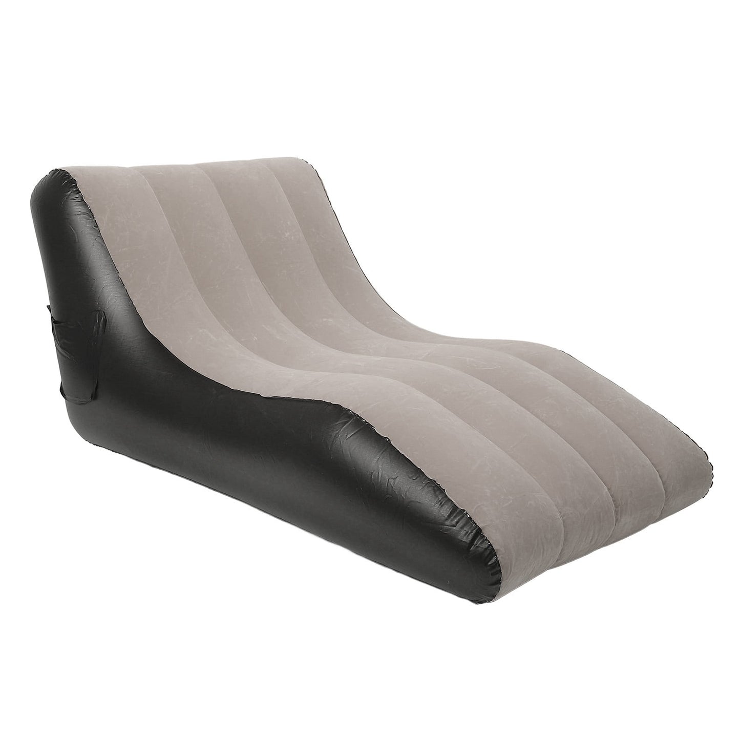 MHome Inflatable Sofa, Comfortable Ergonomic Inflatable Couch Air Sofa Bed Lazy Lounger Chair, Portable Leisure Lounger for Living Rooms, Balconies, Camping, Beaches-Various Colours Available