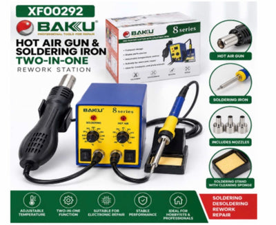 BAKU 2-1 Hot Air Gun & Soldering Iron