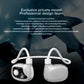 Wireless Ear Clip Bone Conduction Headphones - Open Ear Wireless Headphones With MIC - Sweat Resistant Headset, Ultra-Light On-Ear Headphones For Workouts, Running, Cycling, Business