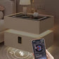 Nordic style smart bedside cabinets with wireless charging, Bluetooth speaker, LED strip, and secure password lock drawer-Available In Various Colours PreOrder Sales Now Available!