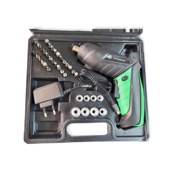 Rechargeable Cordless Hand Power Drill Screw Driver Set 3.6V